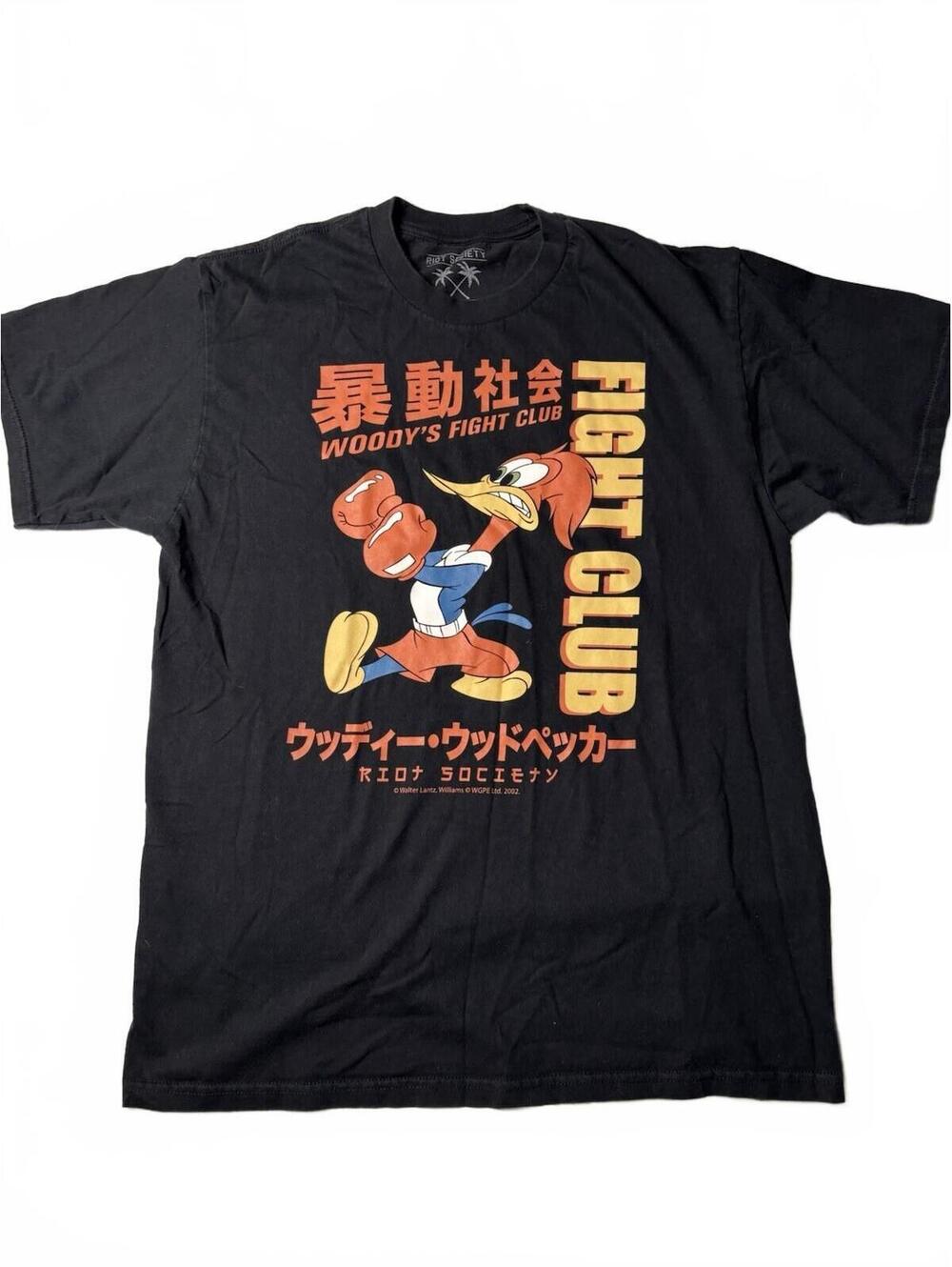 Riot Society Woody's Fight Club Graphic T-Shirt